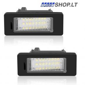 BMW E39, E60, E90, E70 LED numerių apšvietimas